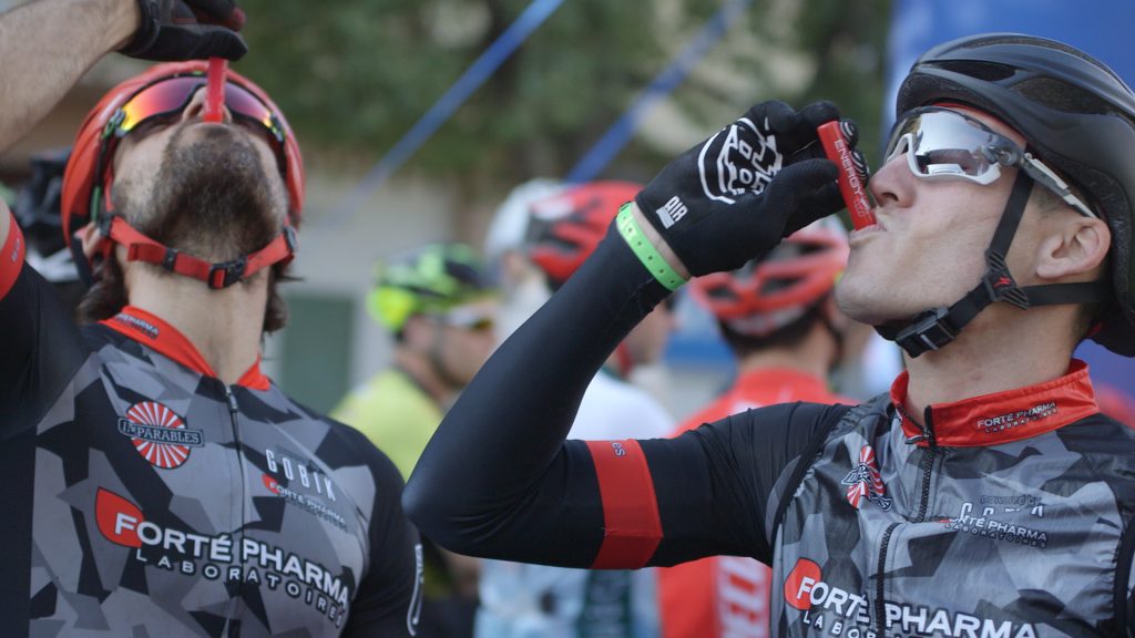 Aleix Espargaró con “Energy“ de Forté Pharma en Andalucía Bike Race