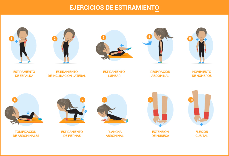 10 ejercicios para estirar tus articulaciones, ¡y estar en forma!